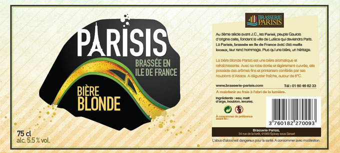 parisis blonde - biere paris parisis blonde - biere paris