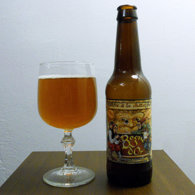 bogue d'or bière bretonne chataigne