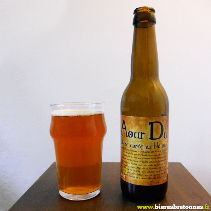Aour Du, bière dorée au blé noir - Brasserie An Alarc’h