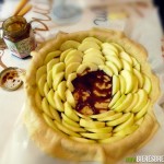 Tarte aux pommes à la crème de Guernouillette