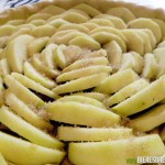 Tarte aux pommes à la crème de Guernouillette
