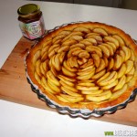 Tarte aux pommes à la crème de Guernouillette