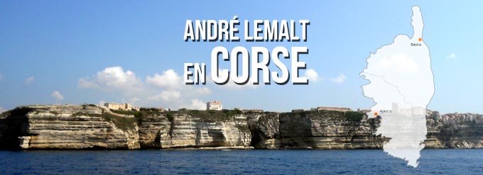 André Lemalt en Corse, été 2013