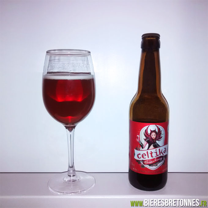 Bière Celtika Cranberry - Brasserie de Bretagne