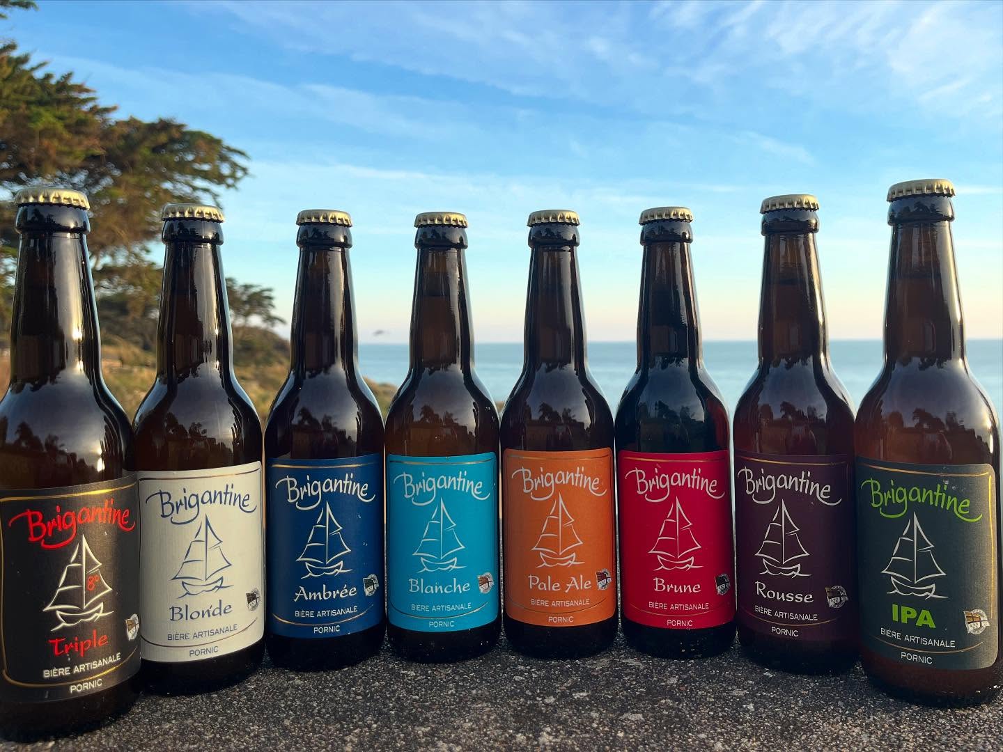 Brasserie de la Côte de Jade Bière La Brigantine, la bière de Pornic