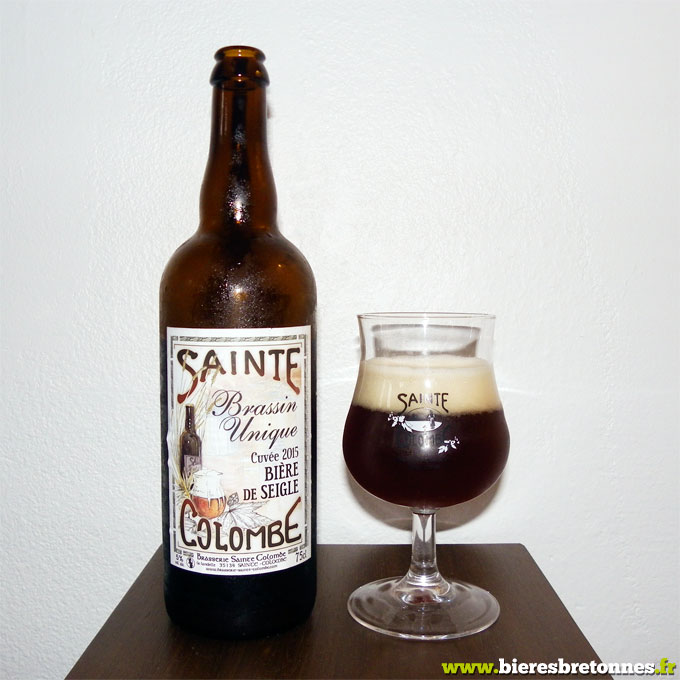 Sainte Colombe bière de seigle 2015