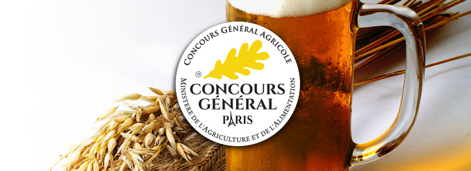 Résultats du concours de bières du Concours Général Agricole de Paris 2016