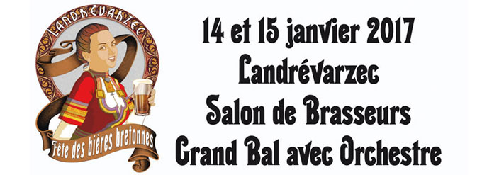 Fête des bières bretonnes de Landrévarzec Janvier 2017
