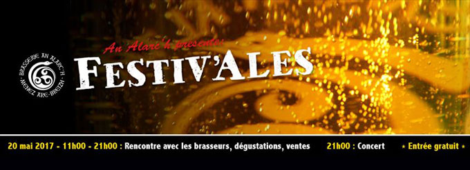 Salon Festiv’Ales, samedi 20 mai 2017 à la Brasserie An Alarc’h