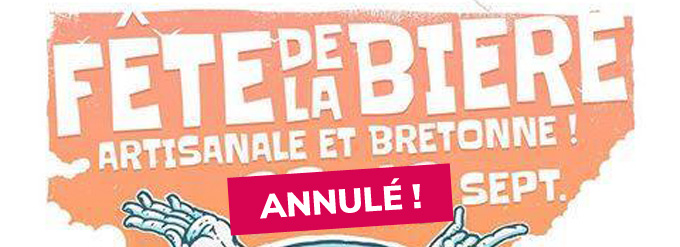 Fête de la bière artisanale et bretonne 9-10 septembre 2017 à Saint-Brieuc