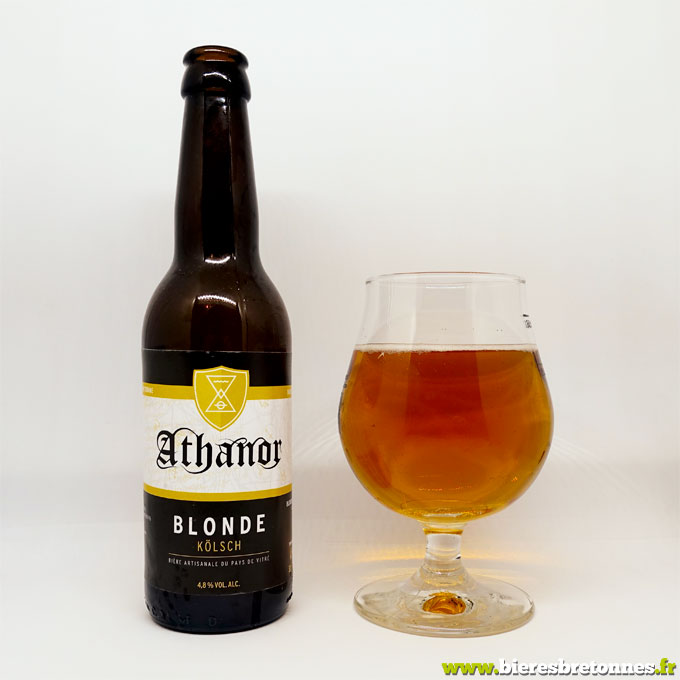 Blonde d'inspiration Kölsch - Brasserie Athanor
