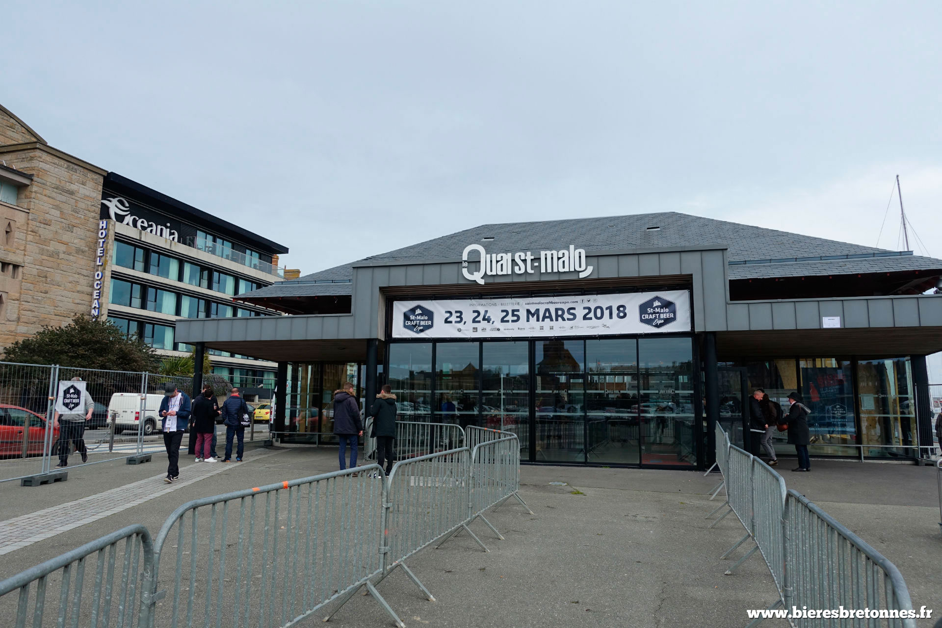 Le Quai Saint-Malo, lieu qui accueillait le salon de la bière Saint-Malo Craft Beer Expo