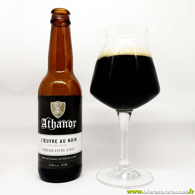 L'Oeuvre Au Noir Foreign Extra Stout - Brasserie Athanor