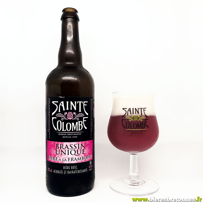 Sainte Colombe Brassin Unique Bière à la Framboise