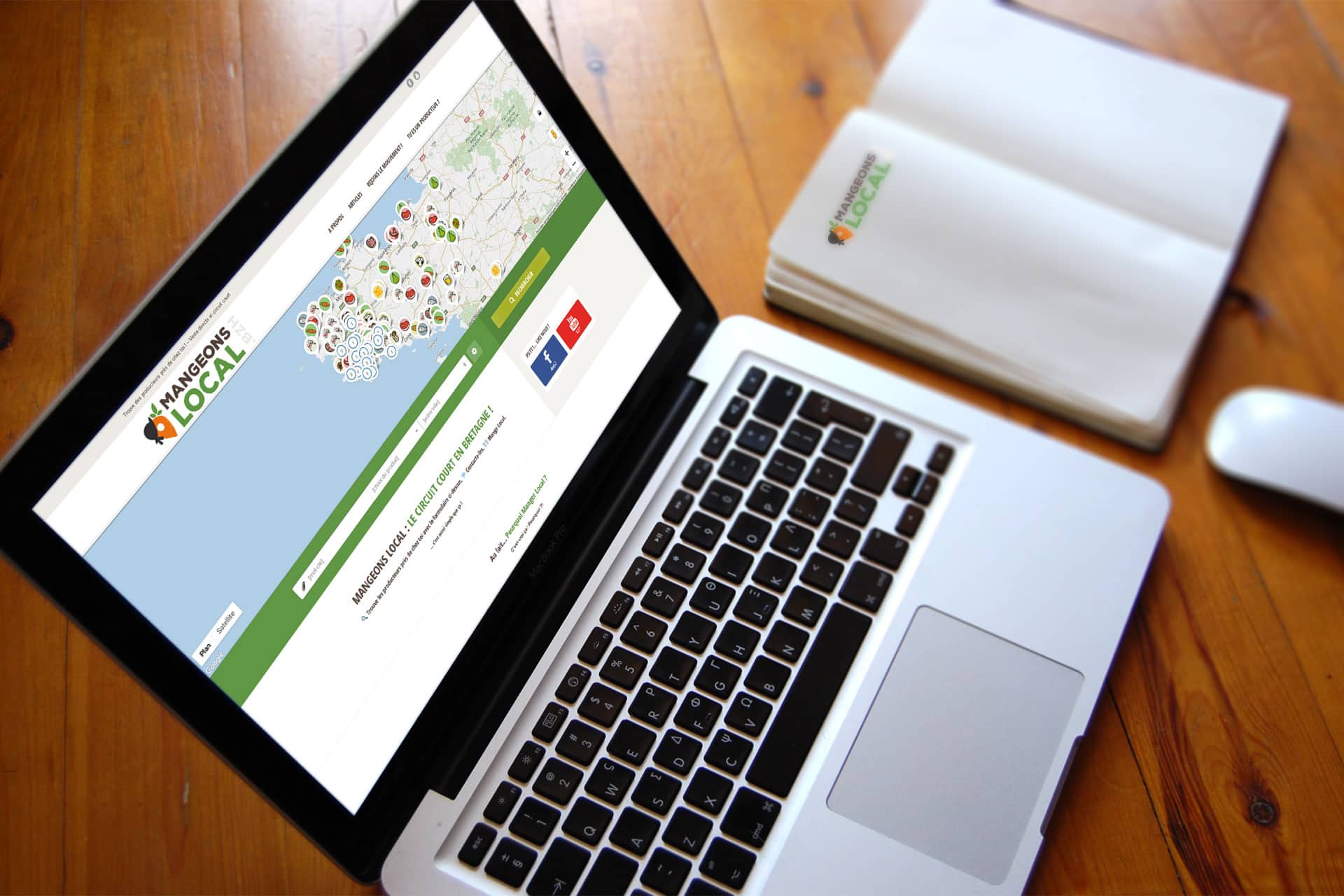 Mockup Site Mangeons Local