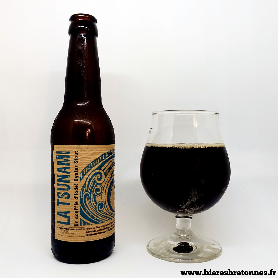 La Tsunami Oyster stout - Brasserie L’Urbaine
