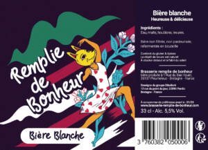 Brasserie Remplie De Bonheur 3 Biere Blanche