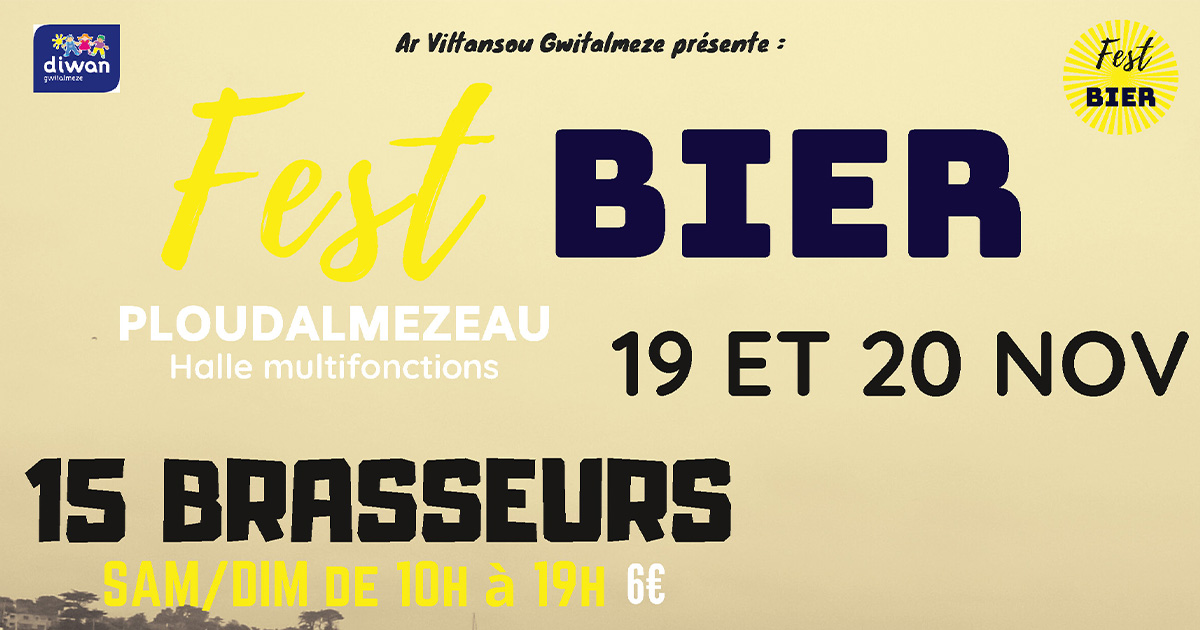3ème édition du Festbier à Ploudalmézeau