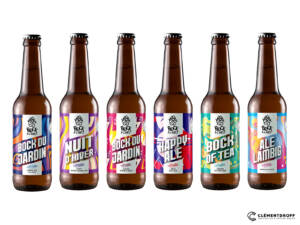 Gamme Bieres Exeprience Ephemeres Brasserie Bock A Louest Design Par Clement Droff