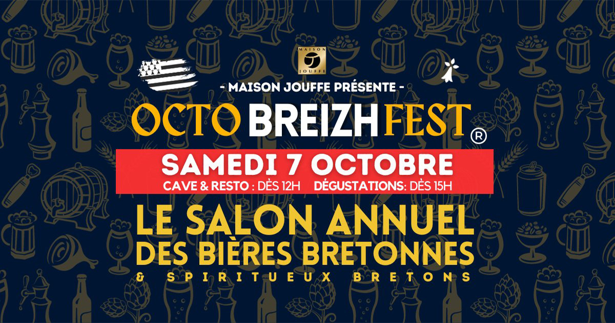 OctoBreizhFest 2023 : salon des bières bretonnes à la Maison Jouffe à Saint-Lormel