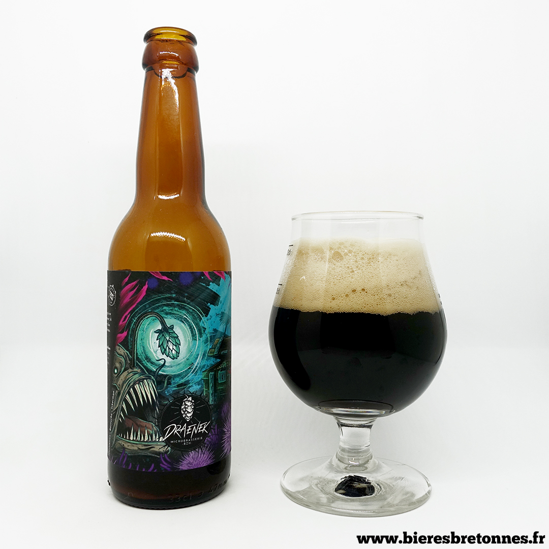 Bière Draenek Black IPA - Brasserie Draenek - 1