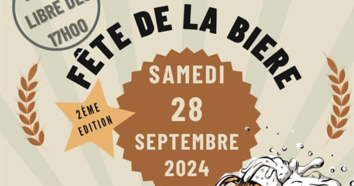 Fête de la bière Pléchâtel 2024