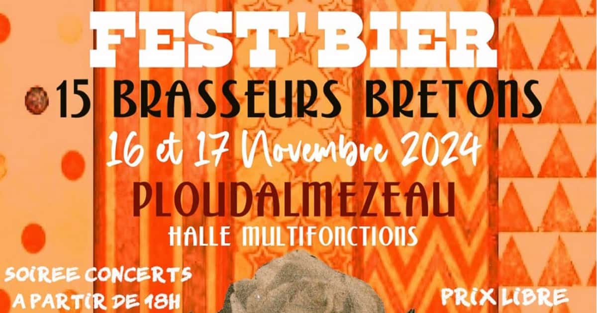 Le Fest&rsquo;Bier de Ploudalmézeau revient en 2024 !