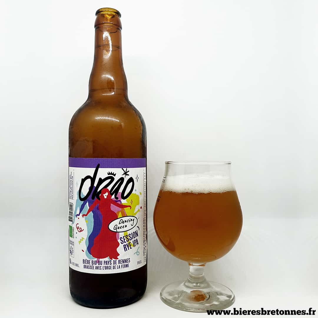 Biere Dancing Queen Rye Session IPA - Brasserie Drao