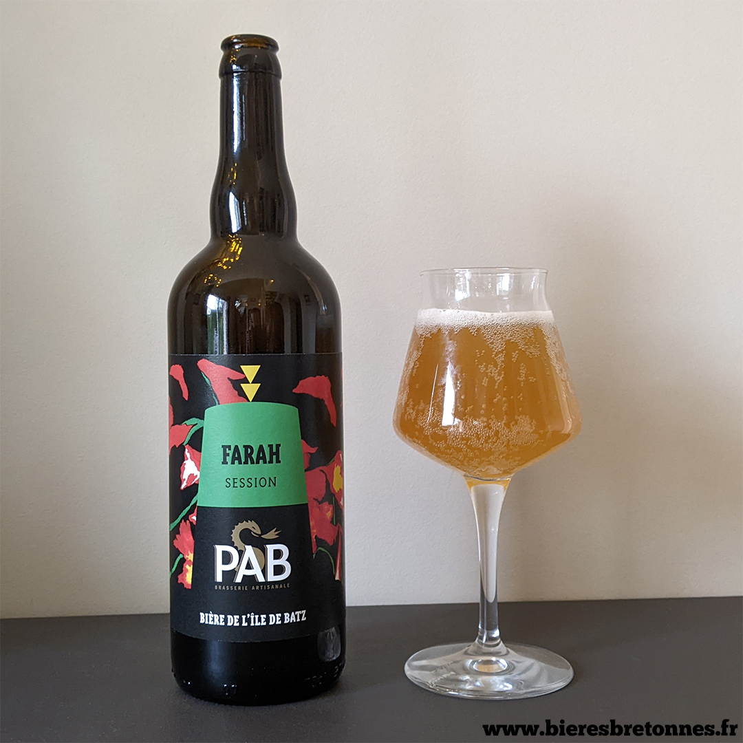 Bière Bretonne Farah - Session de la Brasserie Penn Ar Batz