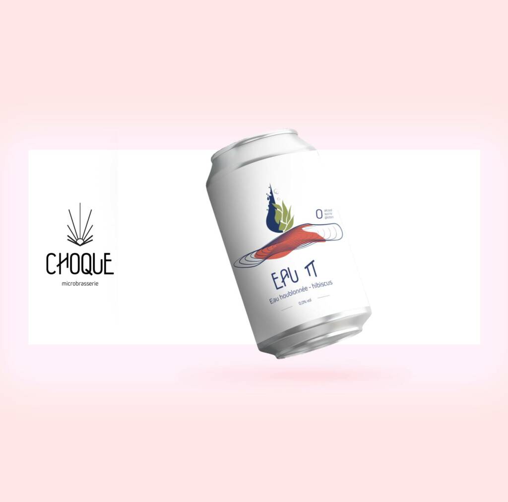 Biere Sans Alcool Choque Microbrasserie Eau Houblonnee