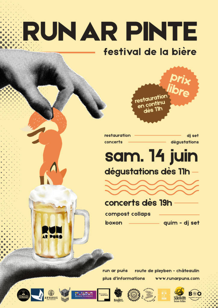 Affiche Run Ar Pinte 2025
