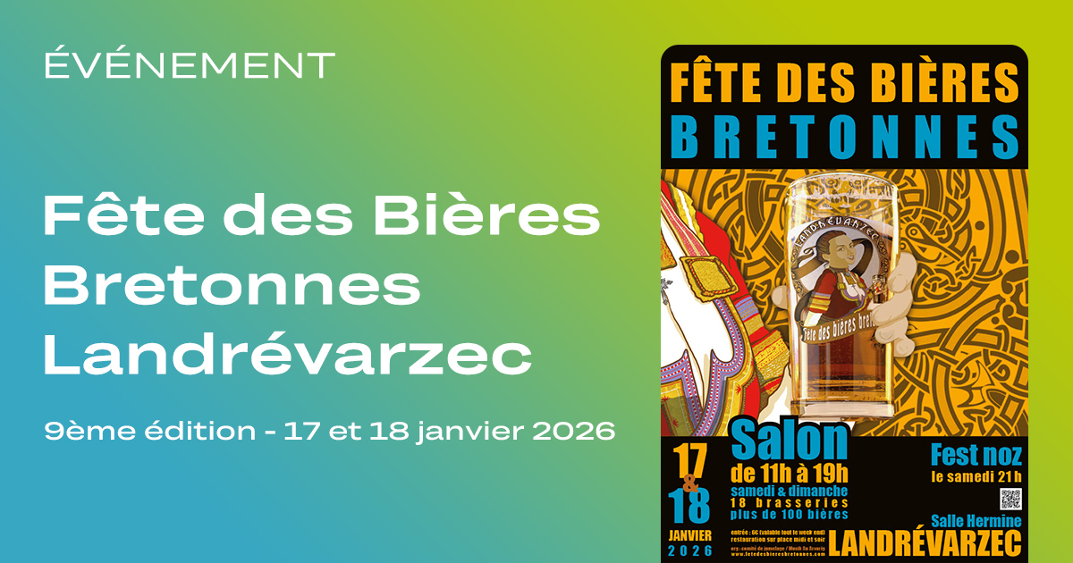 Fête des Bières Bretonnes Landrévarzec 2026